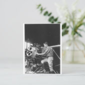 Charles Lindbergh Circa 1927 Postkarte (Stehend Vorderseite)