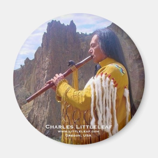 Charles Littleleaf am Smith Rock Magnet (Vorne)