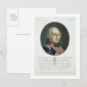 Charles-Louis-Auguste Fouquet (1684-1761) von "Po Postkarte (Vorne/Hinten)