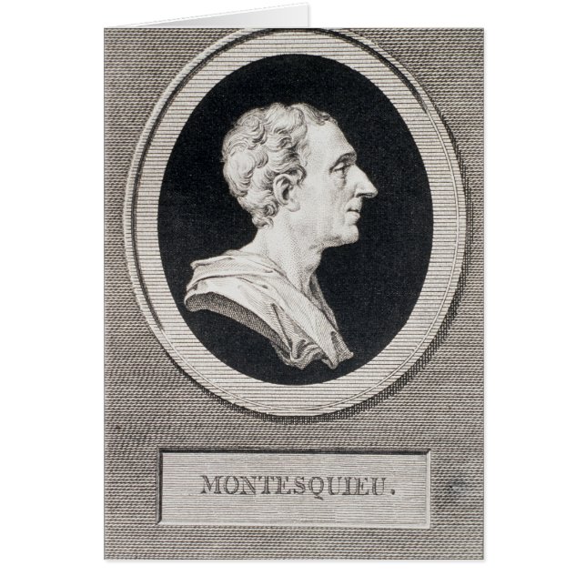 Charles Louis de Secondat, Baron de Montesquieu (Vorne)