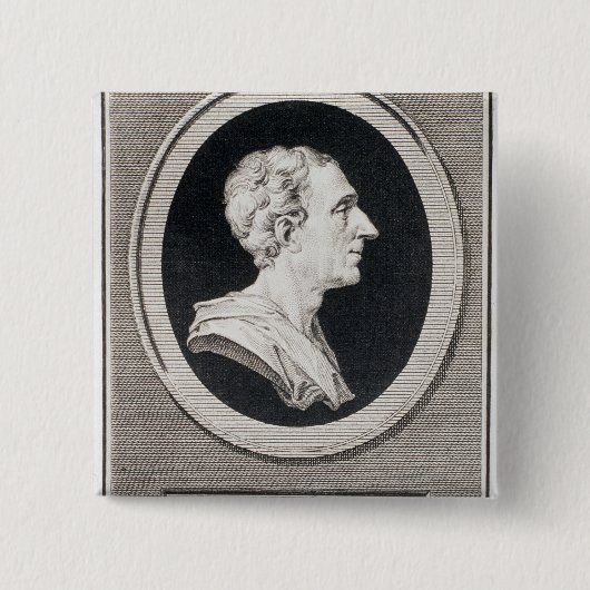 Charles Louis de Secondat, Baron de Montesquieu Button (Vorderseite)