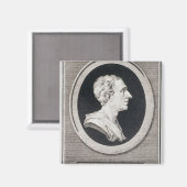 Charles Louis de Secondat, Baron de Montesquieu Magnet (Vorderseite/Rückseite)