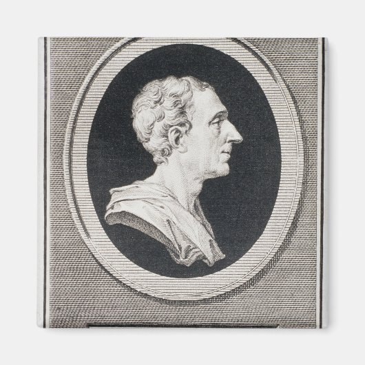 Charles Louis de Secondat, Baron de Montesquieu Magnet (Vorne)