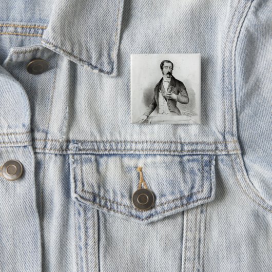 Charles Louis Napoleon Bonaparte Button (Beispiel)