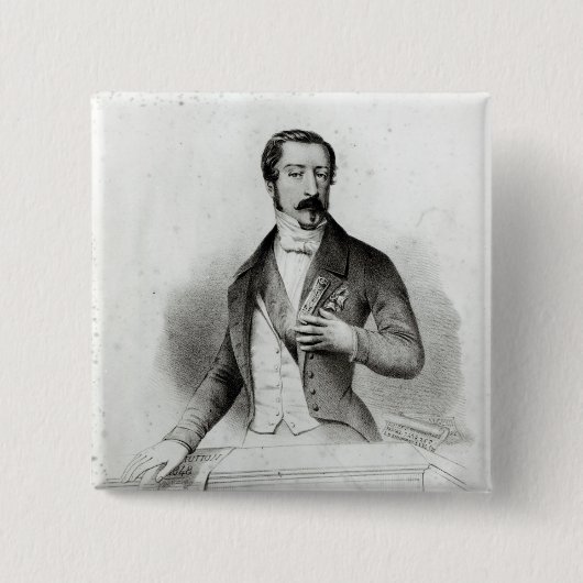Charles Louis Napoleon Bonaparte Button (Vorderseite)