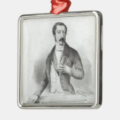 Charles Louis Napoleon Bonaparte Silbernes Ornament (Links)