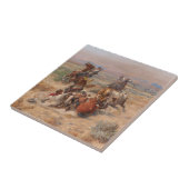 Charles M. Russell Das stürmische Leben Fliese (Seite)