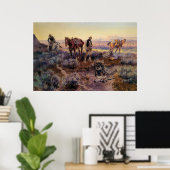 Charles M. Russell zahlt den Fiddler (1919) Poster (Heimbüro)