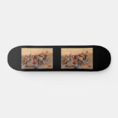 Charles M. Russell's First Wagon Tracks (1908) Skateboard (Horizontal)