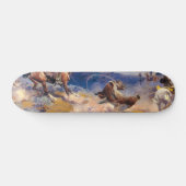Charles M. Russell's Loops and Swift Horses (1916) Skateboard (Horizontal)