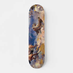 Charles M. Russells Loops and Swift Horses (1916) Skateboard