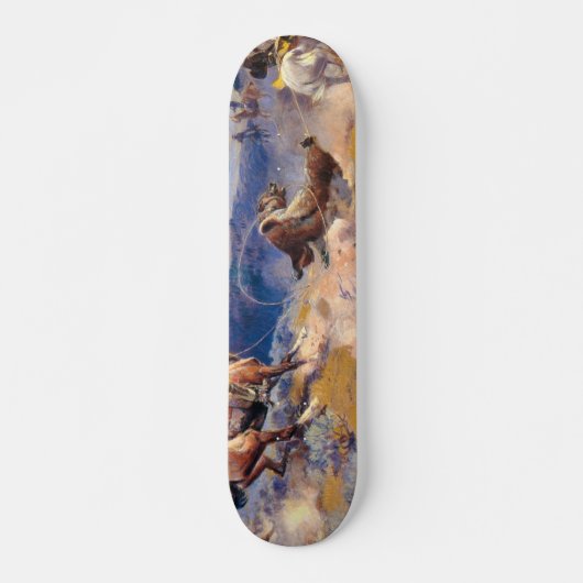 Charles M. Russell's Loops and Swift Horses (1916) Skateboard (Vorne)