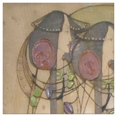 Charles Mackintosh - Das Wassail Stoff (Nahaufnahme)