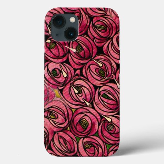 Charles Mackintosh Gemälde, Rose Case-Mate iPhone Hülle (Rückseite)