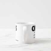 Charles Mantis Espresso Tasse (Rückseite)