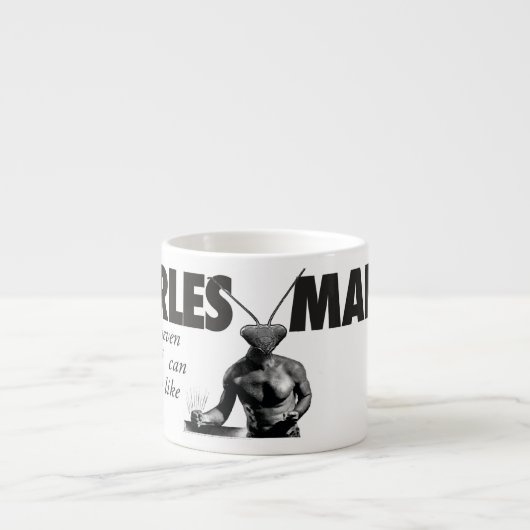 Charles Mantis Espresso Tasse (Vorderseite)