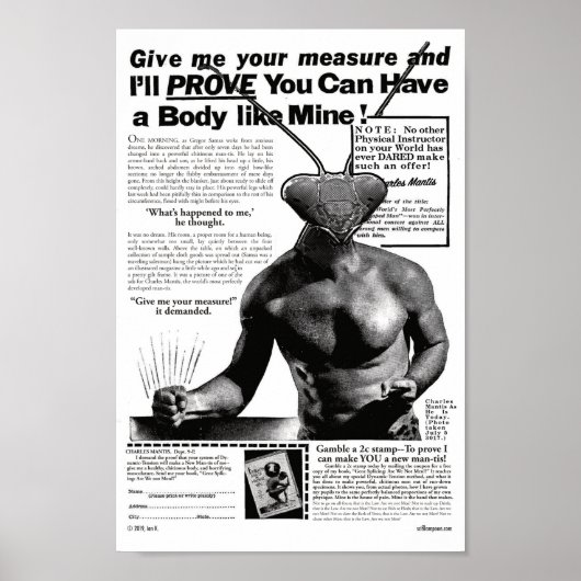 Charles Mantis Poster (Vorne)