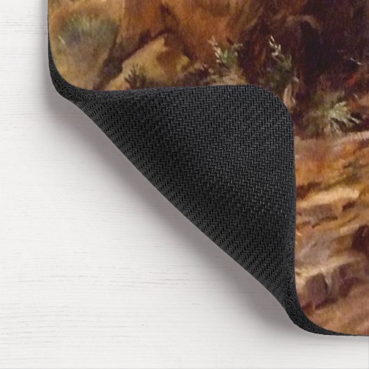 Charles Marion Russell - Büffel-Jagd Mousepad (Ecke)