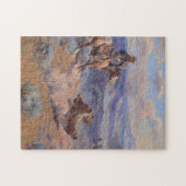 Charles Marion Russell - Loops und Swift Pferde Puzzle (Horizontal)