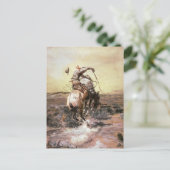 Charles Marion Russell - Slick Rider Postkarte (Stehend Vorderseite)