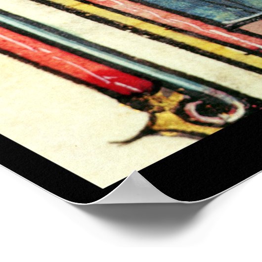 Charles Martel kümmert sich um die Bestrafung Poster (Ecke)