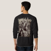 Charles Martel Stand & Fight Sweatshirt (Schwarz voll)