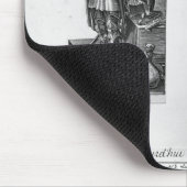 Charles Martel und Martin Luther Mousepad (Ecke)