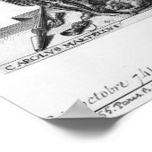 Charles Martel und Martin Luther Poster (Ecke)