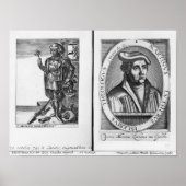 Charles Martel und Martin Luther Poster (Vorne)