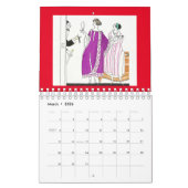 Charles Martin Art Deco Fashion Calendar Kalender