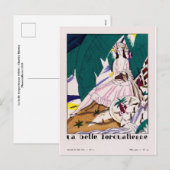 Charles Martin Fashion Feiertagspostkarte (Vorne/Hinten)