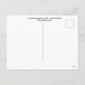 Charles Martin Fashion Feiertagspostkarte (Rückseite)