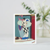 Charles Martin Fashion Feiertagspostkarte (Stehend Vorderseite)