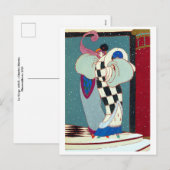 Charles Martin Fashion Feiertagspostkarte (Vorne/Hinten)