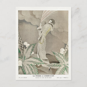 Charles Martin, Mode, Vintage Stil Postkarte
