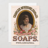 Charles McKeone, Son & Co., Antique Soap Ad (Vorne/Hinten)
