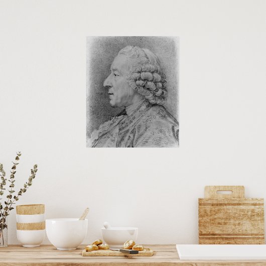 Charles-Nicolas Cochin, 1767 Poster (Küche)