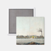 Charles-Philippe, das erste Dampfboot Magnet (Vorderseite/Rückseite)