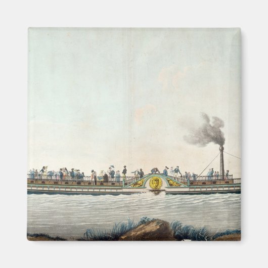 Charles-Philippe, das erste Dampfboot Magnet (Vorne)