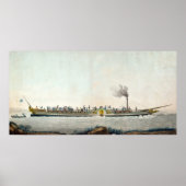 Charles-Philippe, das erste Dampfboot Poster (Vorne)