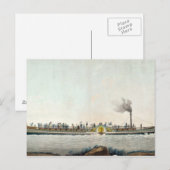 Charles-Philippe, das erste Dampfboot Postkarte (Vorne/Hinten)