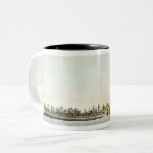 Charles-Philippe, der erste Steamboat Zweifarbige Tasse (Vorderseite Links)