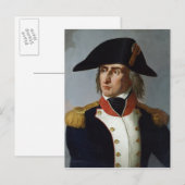 Charles-Pierre-Francois Augereau Postkarte (Vorne/Hinten)