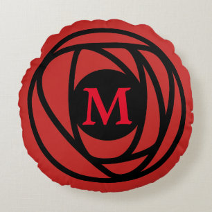 Charles Rennie Mackintosh Arts & Crafts Rose Rundes Kissen