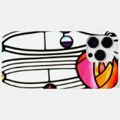 Charles Rennie Mackintosh Blume Fensterdesign Case-Mate iPhone Hülle (Rückseite (Horizontal))