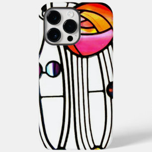 Charles Rennie Mackintosh Blume Fensterdesign Case-Mate iPhone 14 Pro Max Hülle
