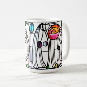 Charles Rennie Mackintosh Blume Kaffeetasse (VorderseiteRechts)