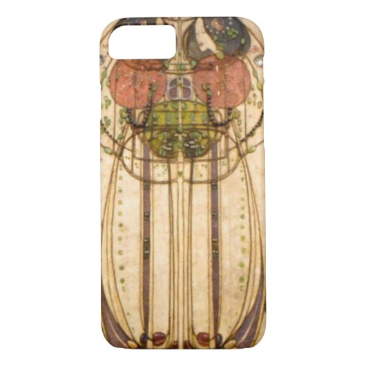 Charles Rennie Mackintosh Case-Mate iPhone Hülle (Rückseite)