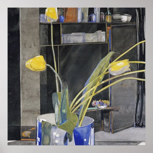 Charles Rennie Mackintosh - Gelbe Tulips Poster (Vorne)
