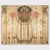 Charles Rennie Mackintosh Geschenkpapier (Flach)